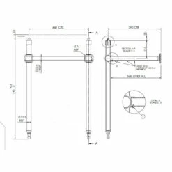 Hudson Reed Richmond Washstand Basin Frame - NLA001 10 Hudson Reed Richmond Washstand Basin Frame - NLA001 -Bathroom Products Sales Store hudson reed richmond washstand basin frame nla001 three 15394.1652443541