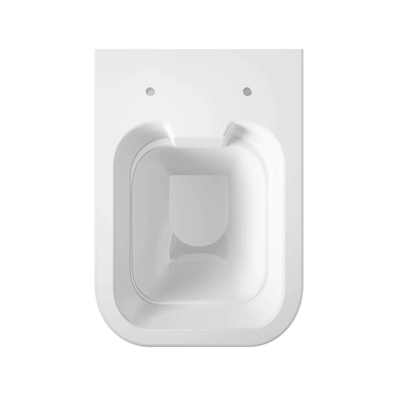Hudson Reed Rimless Wall Hung Toilet Pan With Quick Release Soft Close Toilet Seat - NCT140 5 Hudson Reed Rimless Wall Hung Toilet Pan With Quick Release Soft Close Toilet Seat - NCT140 - Image 3