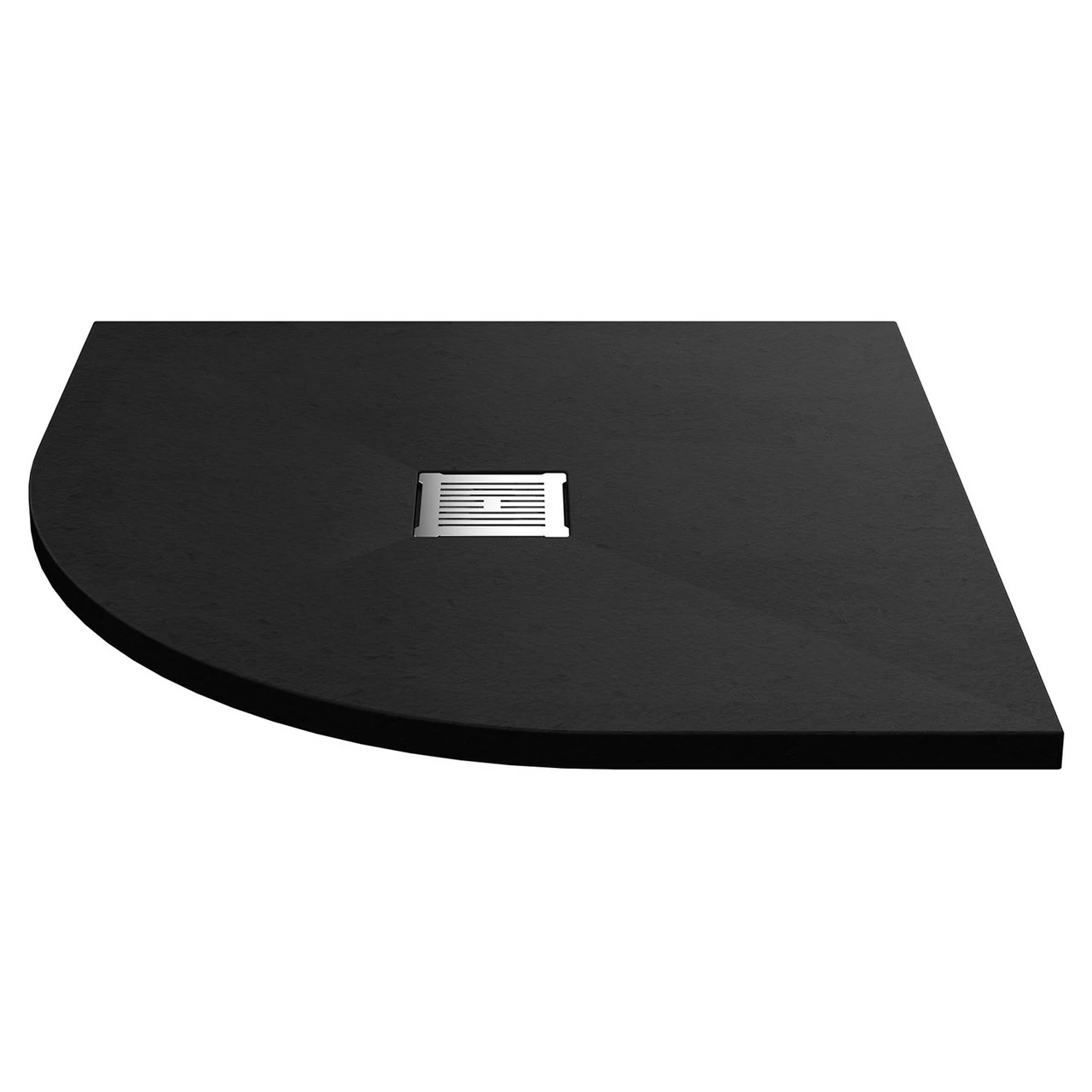 Hudson Reed Slate Black 900mm X 900mm Quadrant Shower Tray - NLT81106 3 Hudson Reed Slate Black 900mm X 900mm Quadrant Shower Tray - NLT81106
