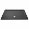 Hudson Reed Slate Grey 1200mm X 1000mm Rectangular Shower Tray With Centre Edge Waste - TR71025 2 Hudson Reed Slate Grey 1200mm X 1000mm Rectangular Shower Tray With Centre Edge Waste - TR71025 -Bathroom Products Sales Store hudson reed slate grey 1200mm x 1000mm rectangular shower tray with centre edge waste tr71025 88550.1652443890
