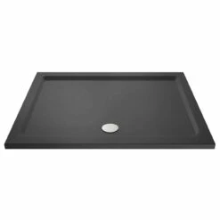 Hudson Reed Slate Grey 1200mm X 1000mm Rectangular Shower Tray With Centre Edge Waste - TR71025 8 Hudson Reed Slate Grey 1200mm X 1000mm Rectangular Shower Tray With Centre Edge Waste - TR71025 -Bathroom Products Sales Store hudson reed slate grey 1200mm x 1000mm rectangular shower tray with centre edge waste tr71025 three 29736.1652443890