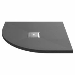 Hudson Reed Slate Grey 800mm X 800mm Quadrant Shower Tray - NLT71105