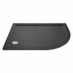 Hudson Reed Slate Grey 900mm X 800mm Right Hand Offset Quadrant Shower Tray - TR71104