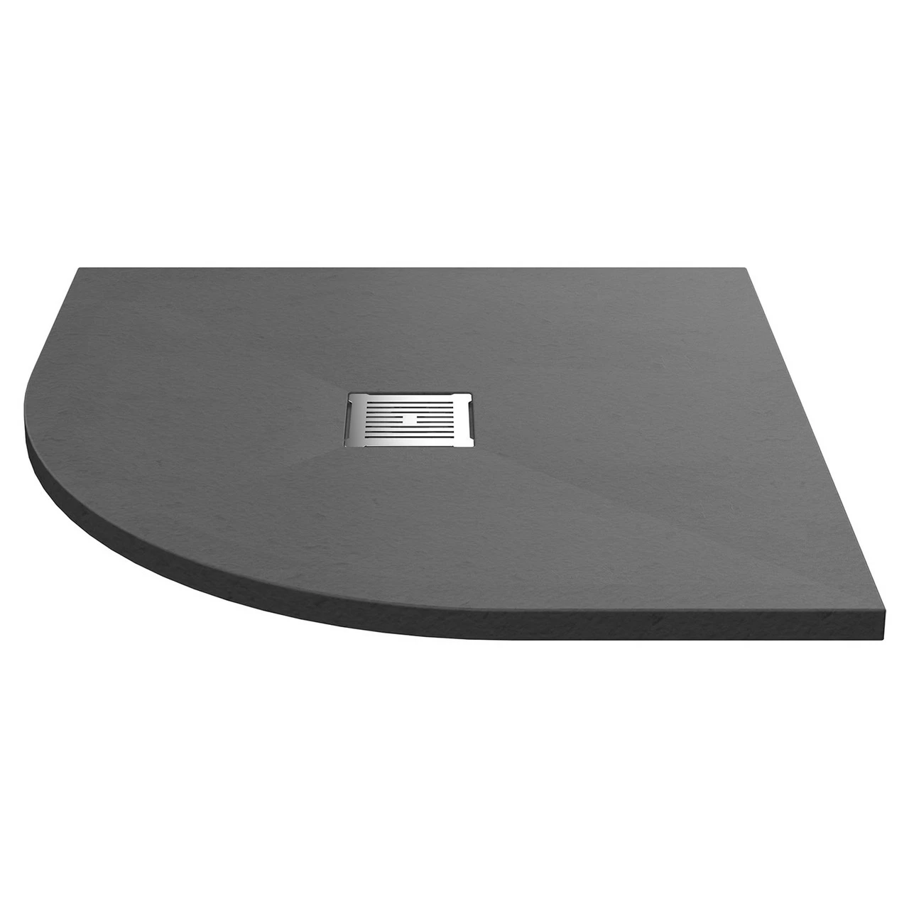 Hudson Reed Slate Grey 900mm X 900mm Quadrant Shower Tray - NLT71106