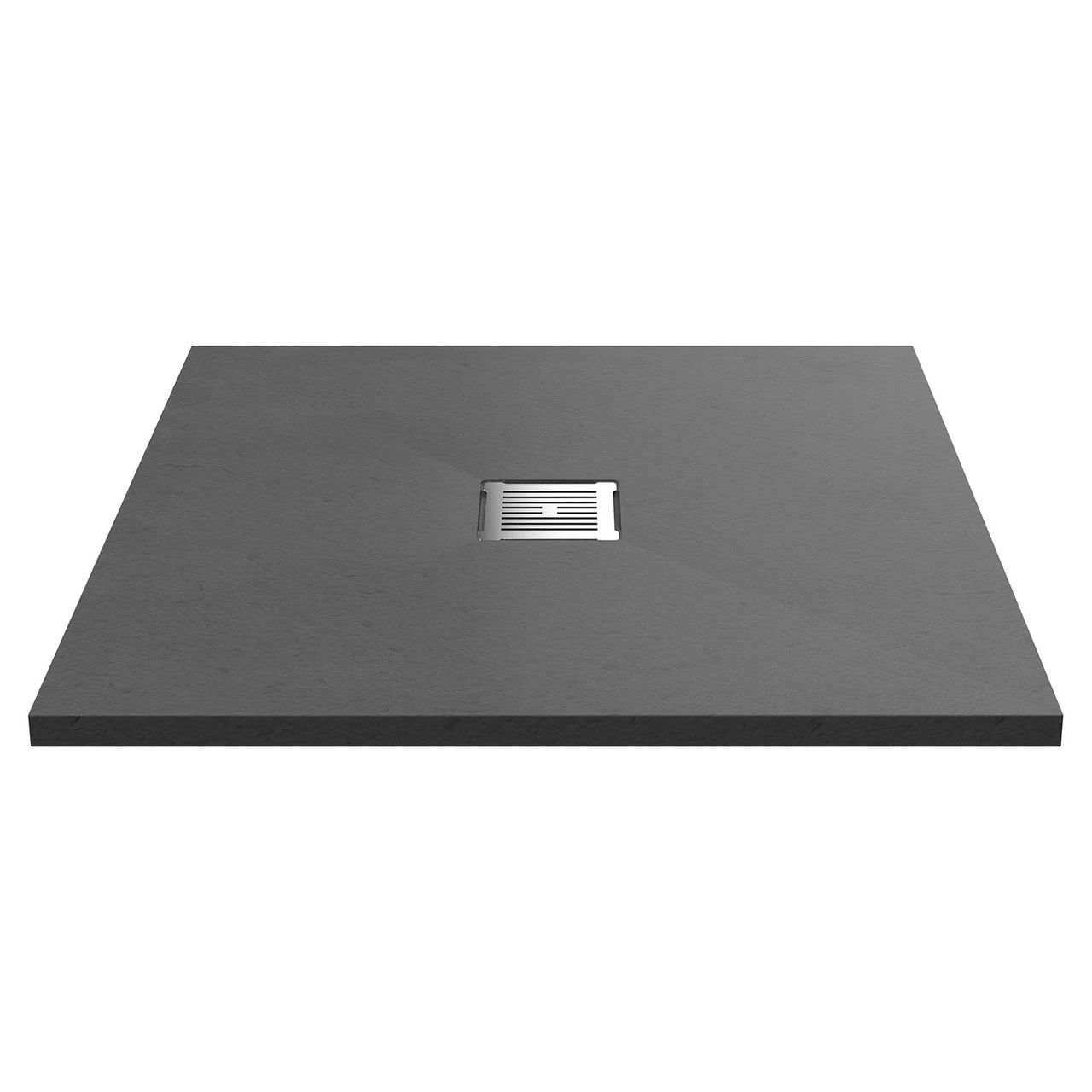 Hudson Reed Slate Grey 900mm X 900mm Square Shower Tray - NLT71010 3 Hudson Reed Slate Grey 900mm X 900mm Square Shower Tray - NLT71010