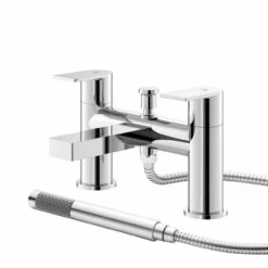 Hudson Reed Sottile Chrome Bath Shower Mixer Tap - SOT304