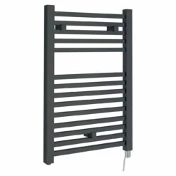 Hudson Reed Square Anthracite 690mm X 500mm 300 Watt Radiator - HL152