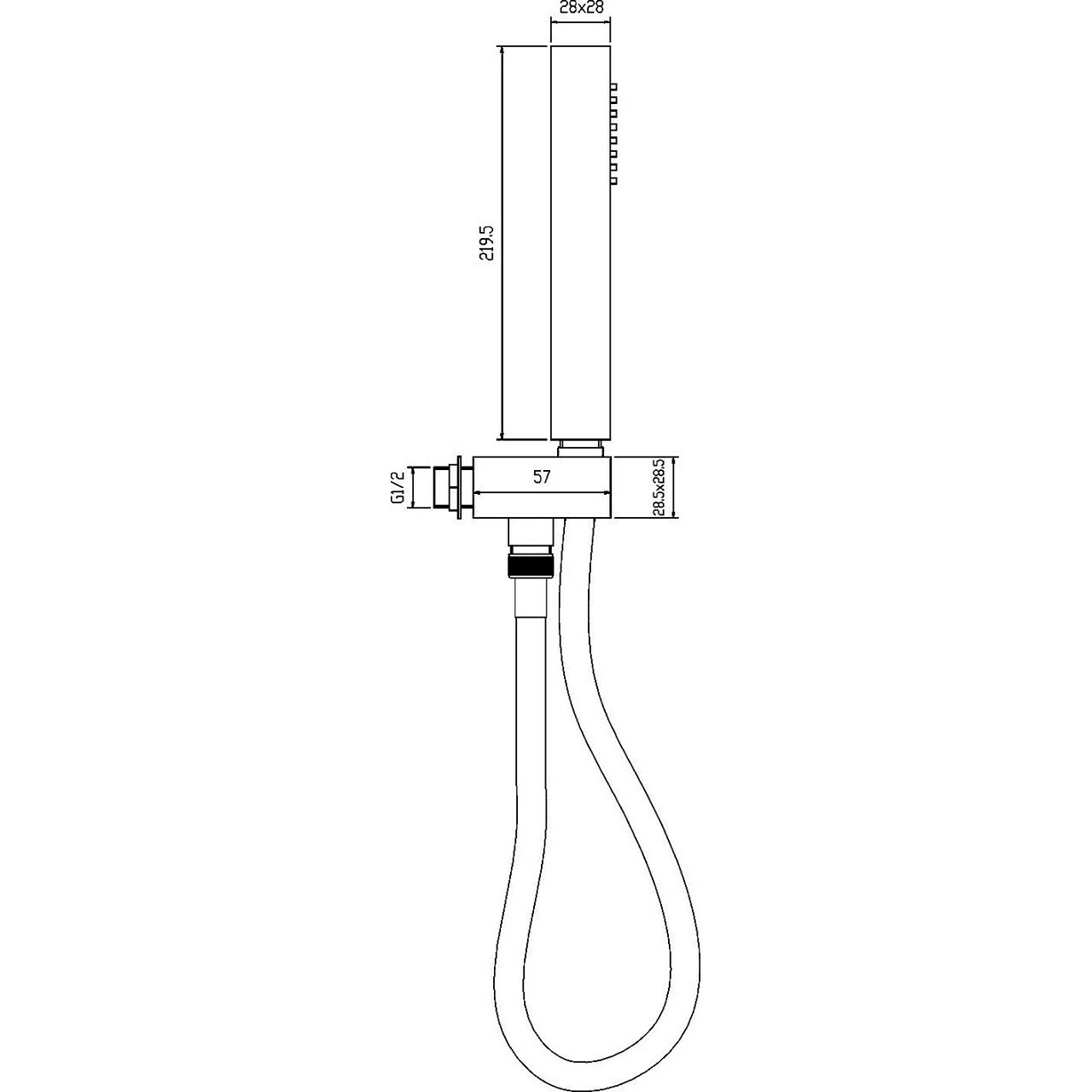 Hudson Reed Square Outlet Elbow Comes With Parking Bracket And Kit - A3264 4 Hudson Reed Square Outlet Elbow Comes With Parking Bracket And Kit - A3264 - Image 2