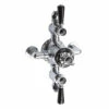 Hudson Reed Topaz Black Triple Exposed Shower Valve - BTSVT102 1 Hudson Reed Topaz Black Triple Exposed Shower Valve - BTSVT102 -Bathroom Products Sales Store hudson reed topaz black triple exposed shower valve btsvt102 20303.1652443032