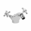 Hudson Reed Topaz White Crosshead Mono Bidet Mixer With Hexagonal Collar - BC306HX 1 Hudson Reed Topaz White Crosshead Mono Bidet Mixer With Hexagonal Collar - BC306HX -Bathroom Products Sales Store hudson reed topaz white crosshead mono bidet mixer with hexagonal collar bc306hx 96207.1652443004