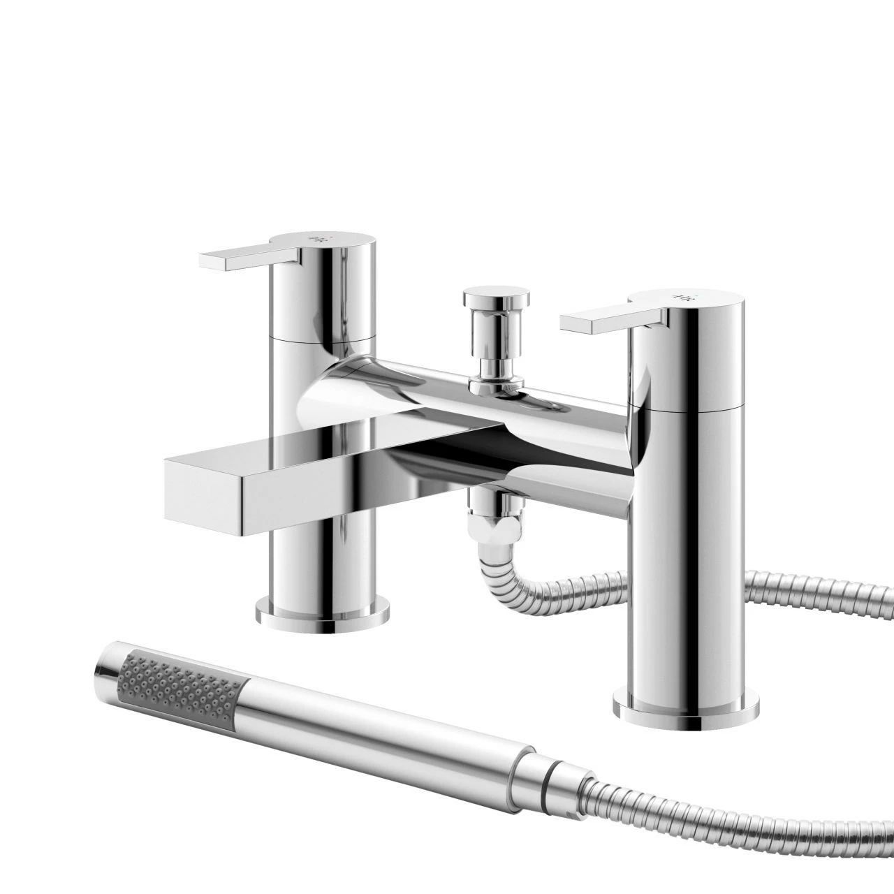 Hudson Reed Willow Chrome Bath Shower Mixer Tap - WIL304 3 Hudson Reed Willow Chrome Bath Shower Mixer Tap - WIL304