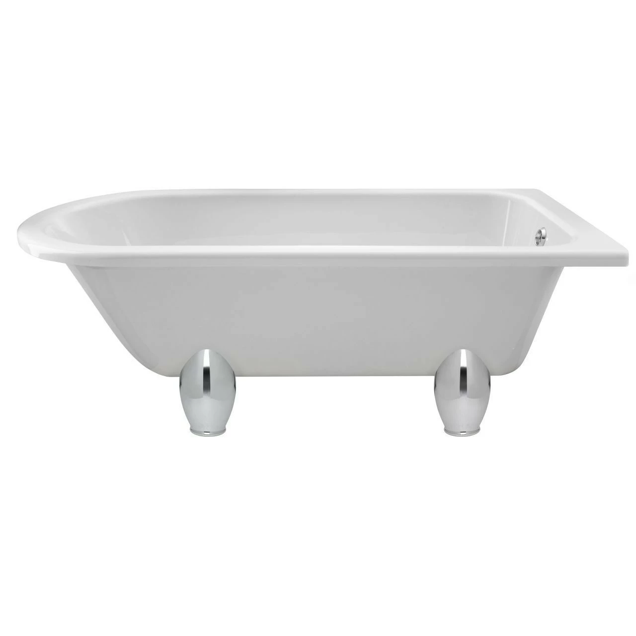 Hudson Reed Winterburn 1700mm X 750mm Freestanding Shower Bath With Deacon Leg Set - RLF1700M1