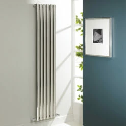 Kartell Aspen Stainless Steel 1800mm X 560mm Single Panel Designer Vertical Radiator - ASP180-56S