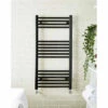 Kartell Black 1200mm X 500mm Straight 22mm Towel Rail - STR512B -Bathroom Products Sales Store kartell black 1200mm x 500mm straight 22mm towel rail str512b 52558.1652443869