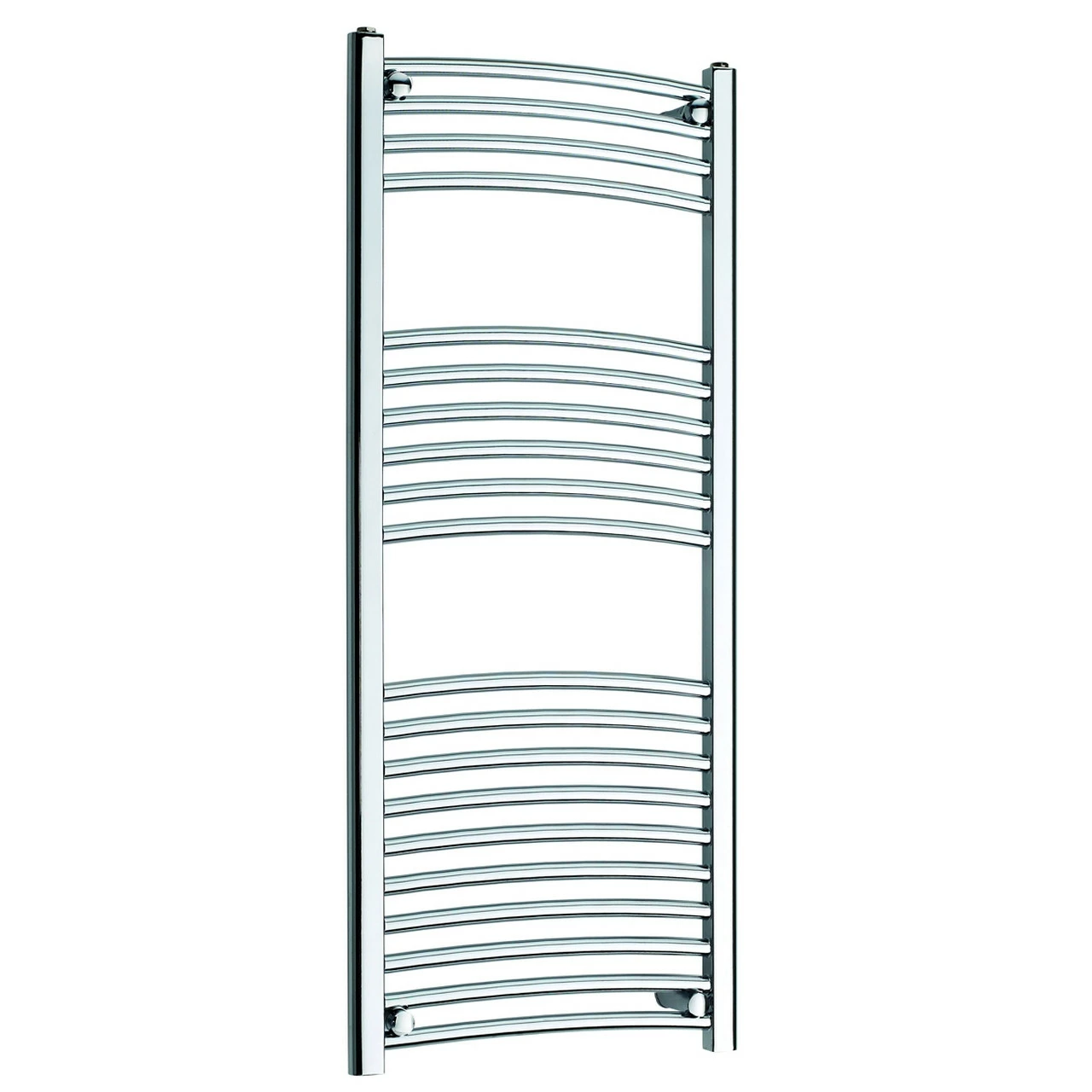 Kartell Chrome 1200mm X 600mm Curved 25mm Towel Rail - 25CTR612C 3 Kartell Chrome 1200mm X 600mm Curved 25mm Towel Rail - 25CTR612C