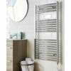 Kartell Chrome 800mm X 500mm Curved Electric Towel Rail - ECTR508C 2 Kartell Chrome 800mm X 500mm Curved Electric Towel Rail - ECTR508C -Bathroom Products Sales Store kartell chrome 800mm x 500mm curved electric towel rail ectr508c 10726.1652443202