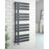 Kartell Oregon Anthracite 1180mm X 500mm Designer Towel Rail - ORE500-1200A -Bathroom Products Sales Store kartell oregon anthracite 1180mm x 500mm designer towel rail ore500 1200a 36319.1652443662