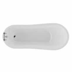 Kensington 1550mm X 720mm Single Ended Freestanding Slipper Roll Top Bath With Chrome Claw Feet 12 Kensington 1550mm X 720mm Single Ended Freestanding Slipper Roll Top Bath With Chrome Claw Feet -Bathroom Products Sales Store kensington 1550mm x 720mm single ended freestanding slipper roll top bath with chrome claw feet top 86804.1652445058