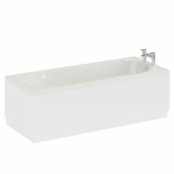 Keyhole 1700mm X 700mm 12 Jet Chrome Flat Jet Single Ended Whirlpool Shower Bath -Bathroom Products Sales Store keyhole 1700mm x 700mm 12 jet chrome flat jet single ended whirlpool shower bath left 43010.1691438803