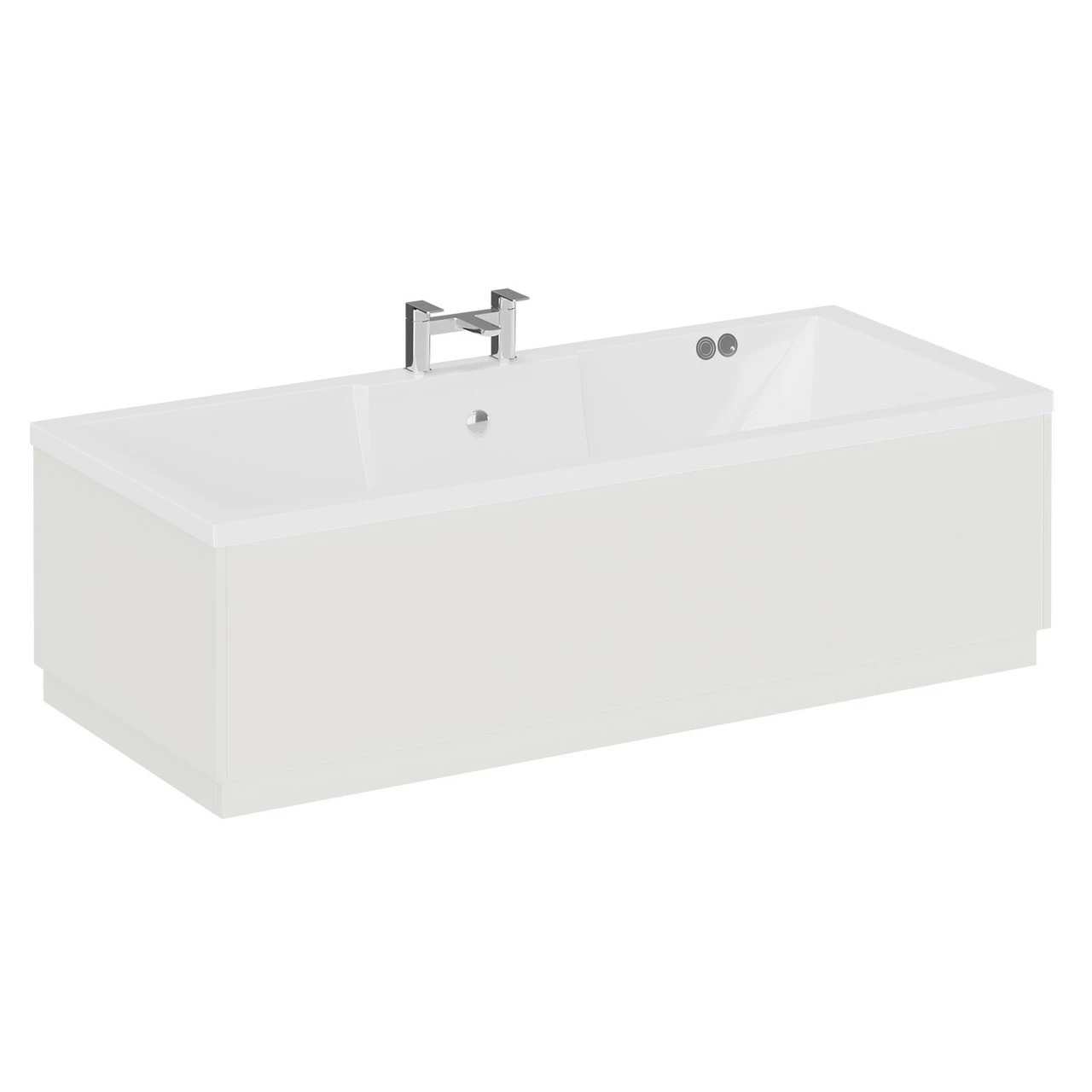 Legend 1700mm X 700mm Left Hand 12 Jet Chrome Flat Jet Single Ended Whirlpool Bath 5 Legend 1700mm X 700mm Left Hand 12 Jet Chrome Flat Jet Single Ended Whirlpool Bath - Image 3