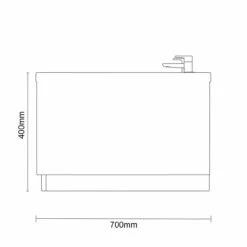 Legend 1700mm X 700mm Left Hand 6 Jet Chrome V-Tec Single Ended Whirlpool Bath 13 Legend 1700mm X 700mm Left Hand 6 Jet Chrome V-Tec Single Ended Whirlpool Bath -Bathroom Products Sales Store legend 1700mm x 700mm left hand 6 jet chrome v tec single ended whirlpool bath line side 22688.1691438813