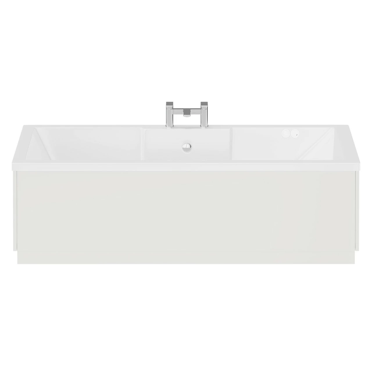 Legend 1700mm X 750mm Left Hand 12 Jet Chrome Flat Jet Single Ended Whirlpool Bath 6 Legend 1700mm X 750mm Left Hand 12 Jet Chrome Flat Jet Single Ended Whirlpool Bath - Image 4