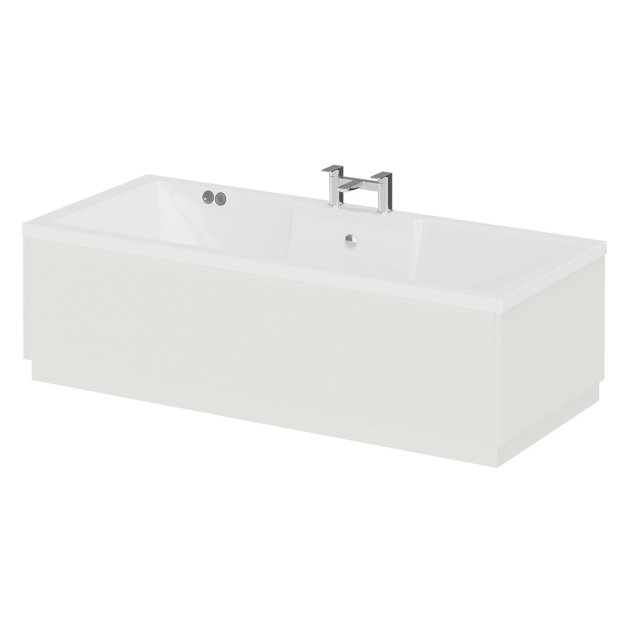 Legend 1700mm X 750mm Right Hand 6 Jet Chrome Flat Jet Single Ended Whirlpool Bath 4 Legend 1700mm X 750mm Right Hand 6 Jet Chrome Flat Jet Single Ended Whirlpool Bath - Image 2