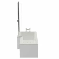 Loire 1700mm 12 Jet Chrome Easifit Left Hand L Shaped Spa Shower Bath With Towel Rail Bath Screen And Front Bath Panel 12 Loire 1700mm 12 Jet Chrome Easifit Left Hand L Shaped Spa Shower Bath With Towel Rail Bath Screen And Front Bath Panel -Bathroom Products Sales Store loire 1700mm 12 jet chrome easifit left hand l shaped spa shower bath with towel rail bath screen and front bath panel side 97740.1691438801
