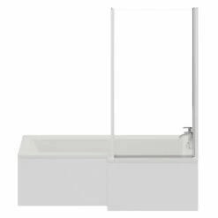 Loire 1700mm Right Hand L Shaped Shower Bath With Bath Screen And Front Bath Panel 11 Loire 1700mm Right Hand L Shaped Shower Bath With Bath Screen And Front Bath Panel -Bathroom Products Sales Store loire 1700mm right hand l shaped shower bath with bath screen and front bath panel front 19090.1691438794