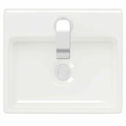 Luso 335mm X 295mm Rectangular Countertop Basin With 1 Tap Hole -Bathroom Products Sales Store luso 335mm x 295mm rectangular countertop basin with 1 tap hole top 37160.1652444772