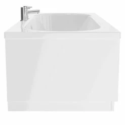 Metropole 1700mm X 700mm 12 Jet Chrome Flat Jet Double Ended Whirlpool Bath -Bathroom Products Sales Store metropole 1700mm x 700mm 12 jet chrome flat jet double ended whirlpool bath side 62578.1691438809