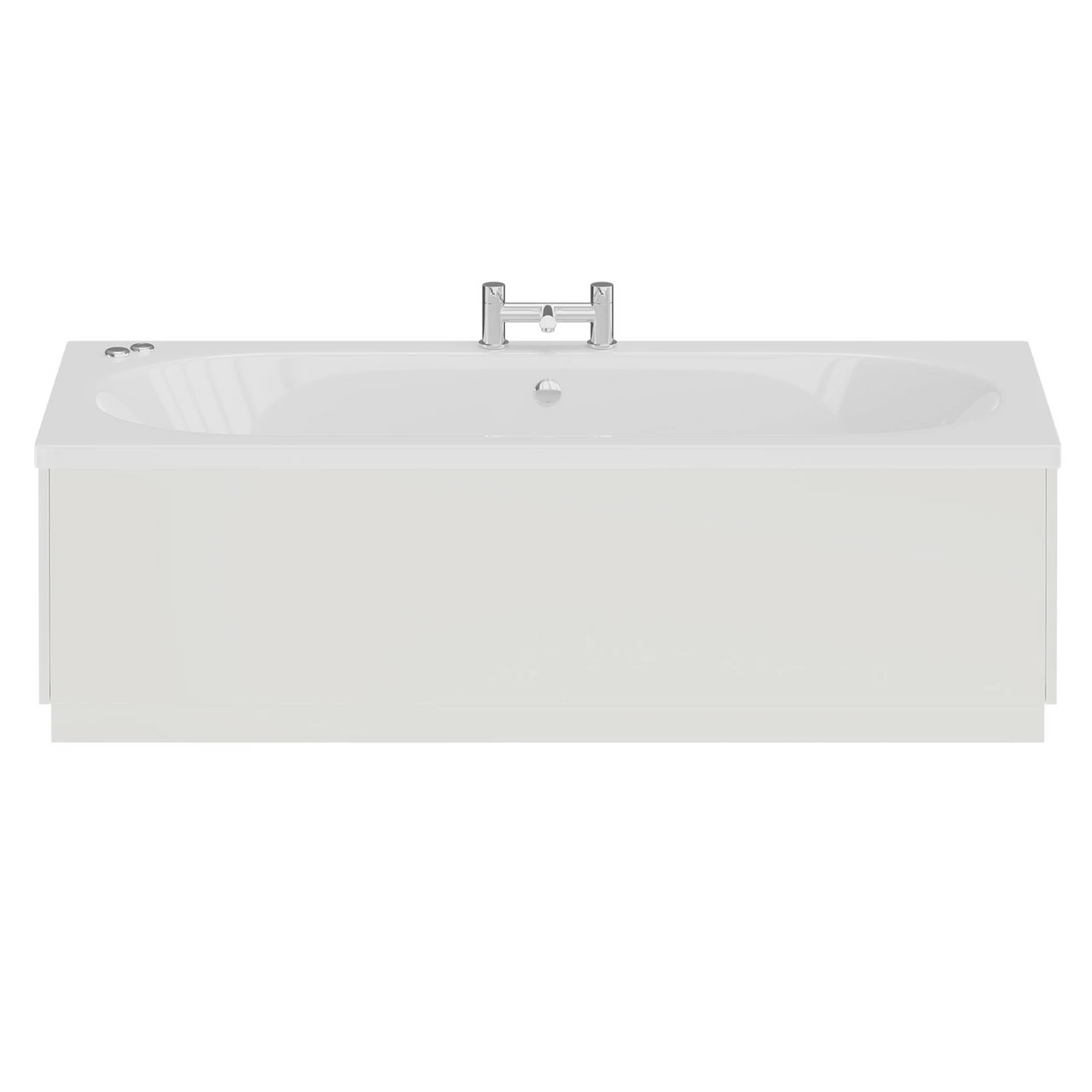 Metropole 1700mm X 700mm 6 Jet Chrome V-Tec Double Ended Whirlpool Bath 6 Metropole 1700mm X 700mm 6 Jet Chrome V-Tec Double Ended Whirlpool Bath - Image 4