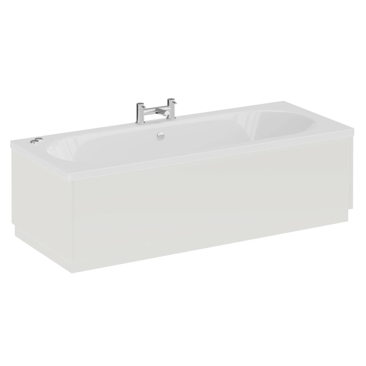 Metropole 1700mm X 700mm 6 Jet Chrome V-Tec Double Ended Whirlpool Bath 5 Metropole 1700mm X 700mm 6 Jet Chrome V-Tec Double Ended Whirlpool Bath - Image 3