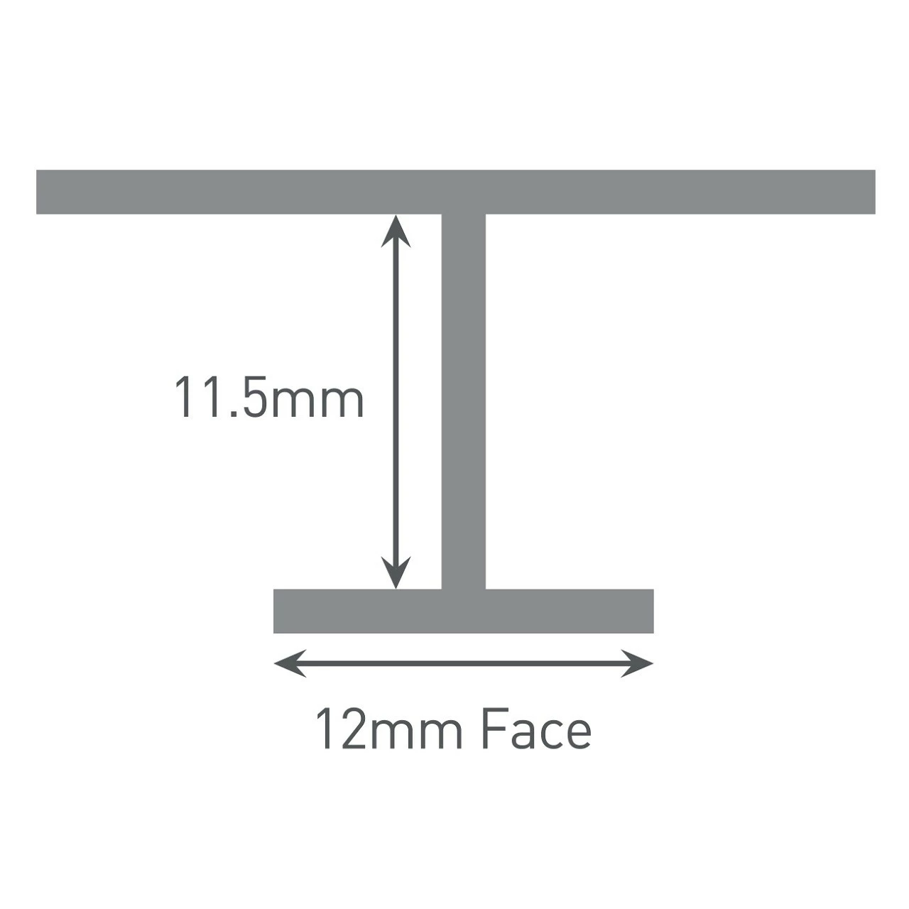 Multipanel Classic 11mm Wall Panel Continuous Joint Trim Type D Black - Image 2