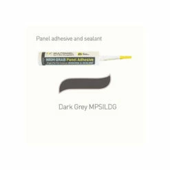 Multipanel High Grab Adhesive & Sealant 290ml Dark Grey