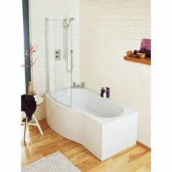 Nuie 1500mm X 900mm Left Hand B Shape Shower Bath - WBB1585L 6 Nuie 1500mm X 900mm Left Hand B Shape Shower Bath - WBB1585L -Bathroom Products Sales Store nuie 1500mm x 900mm left hand b shape shower bath wbb1585l two 36763.1652443934