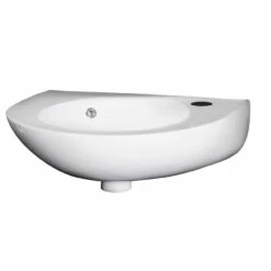 Nuie 350mm Wall Hung Basin With 1 Tap Hole - NCU932