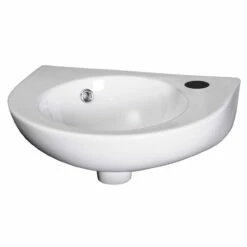 Nuie 430mm Wall Hung Basin With 1 Tap Hole - NCU942