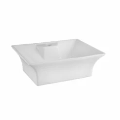 Nuie 480mm X 380mm Rectangular Countertop Basin With 1 Tap Hole - NVB005