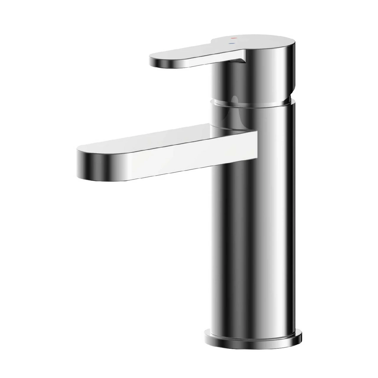 Nuie Arvan Polished Chrome Eco Mono Basin Mixer Tap With Push Button Waste - ARV305EC 3 Nuie Arvan Polished Chrome Eco Mono Basin Mixer Tap With Push Button Waste - ARV305EC