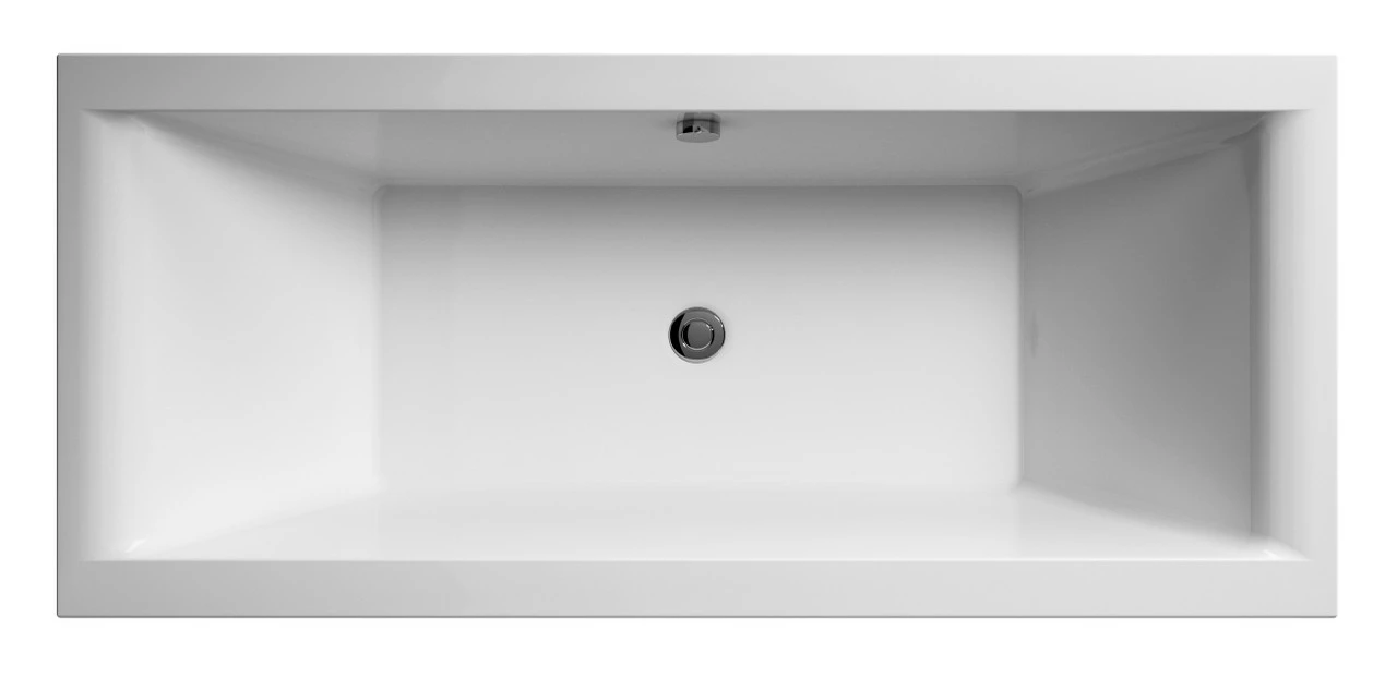 Nuie Asselby 1800mm X 800mm Square Double Ended Bath - NBA214 3 Nuie Asselby 1800mm X 800mm Square Double Ended Bath - NBA214