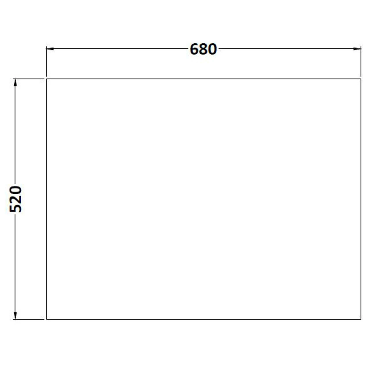 Nuie Athena Hacienda Black Square Shower 700mm End Bath Panel - MPD631 6 Nuie Athena Hacienda Black Square Shower 700mm End Bath Panel - MPD631 - Image 4