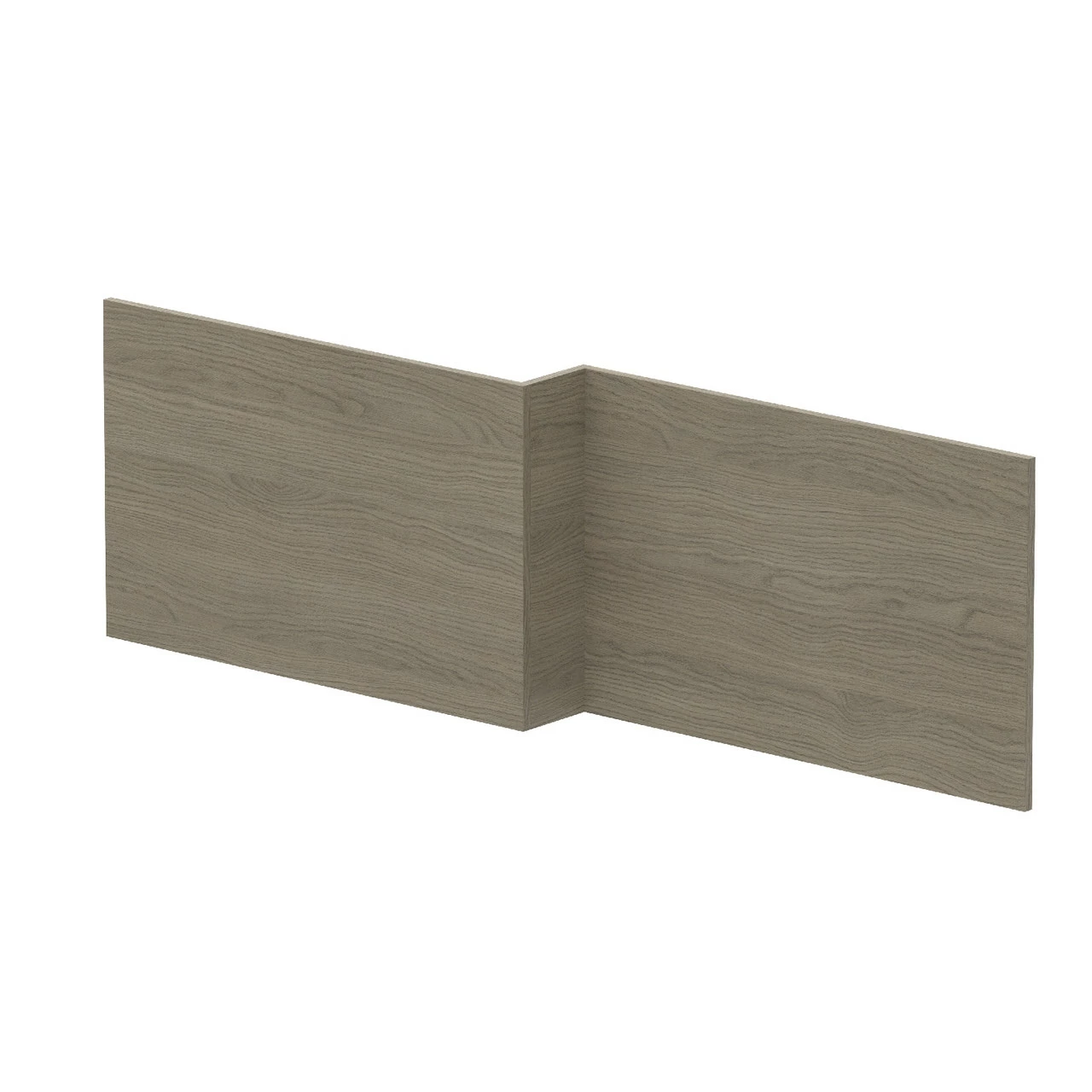 Nuie Athena Solace Oak Square Shower 1700mm Front Bath Panel - MPD2535