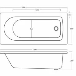 Nuie Barmby 1800mm X 800mm Round Single Ended Bath - NBA614 7 Nuie Barmby 1800mm X 800mm Round Single Ended Bath - NBA614 -Bathroom Products Sales Store nuie barmby 1800mm x 800mm round single ended bath nba614 three 76799.1677587790