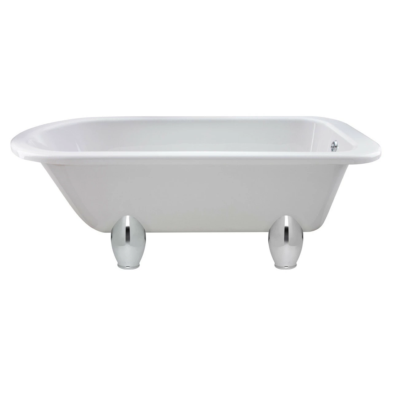 Nuie Barnsbury 1700mm Single Ended Freestanding Bath With Deacon Legs - RL1707M1