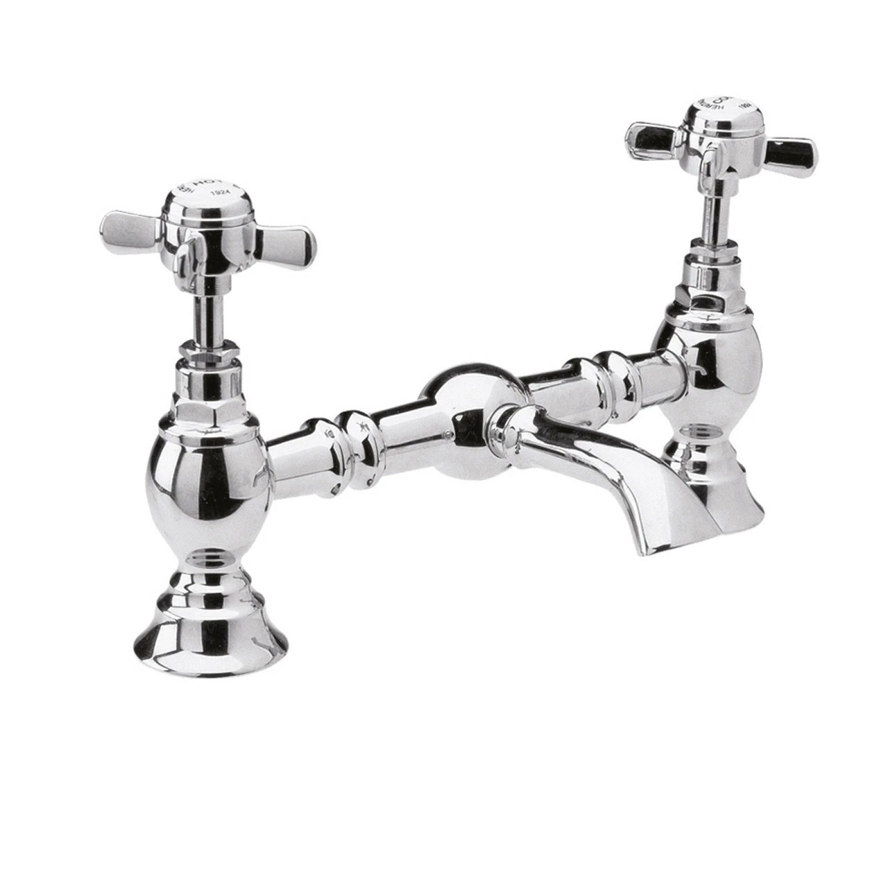 Nuie Beaumont Luxury Bridge Basin Mixer Tap - I315X 3 Nuie Beaumont Luxury Bridge Basin Mixer Tap - I315X