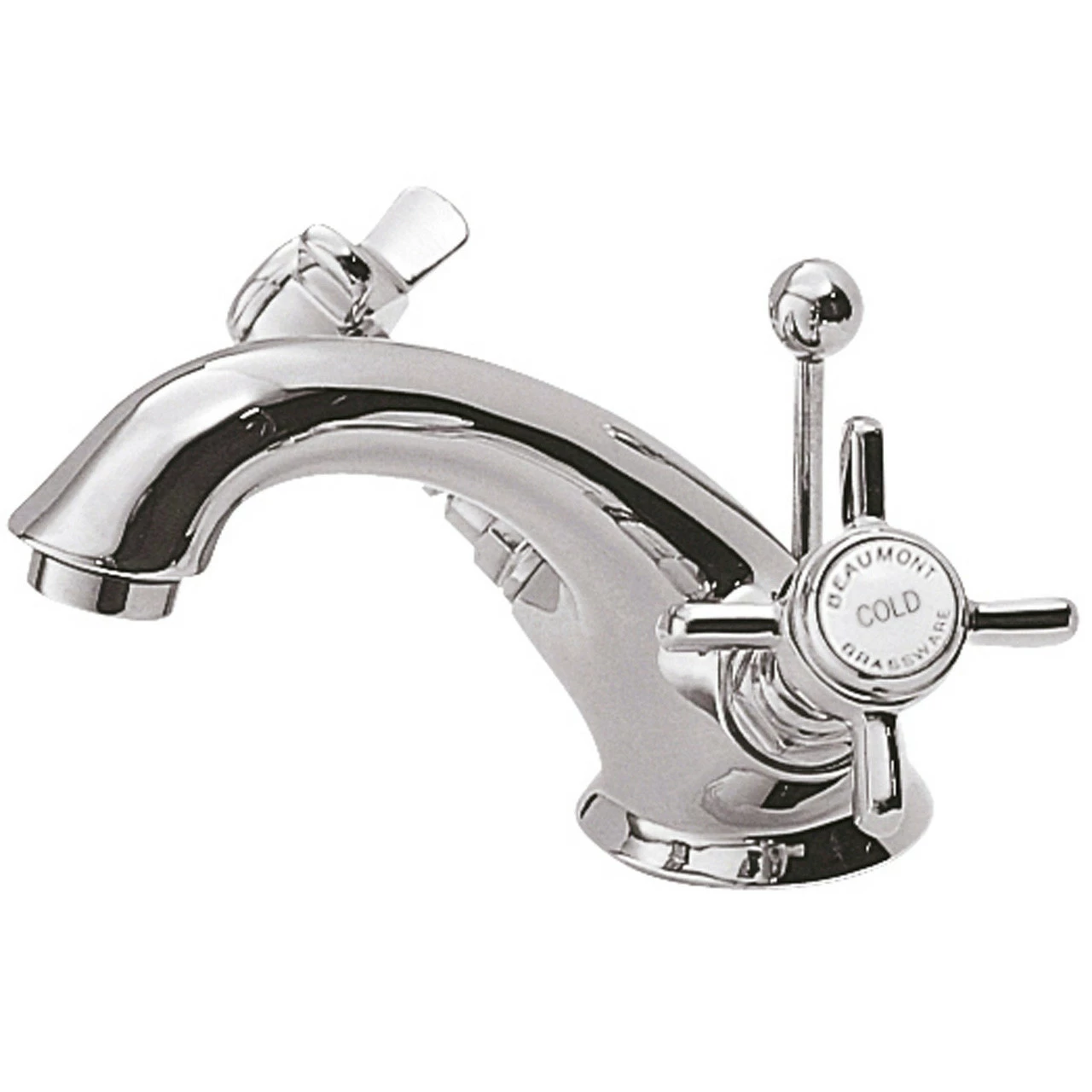 Nuie Beaumont Luxury Mono Basin Mixer Tap With Pop-up Waste - I305X