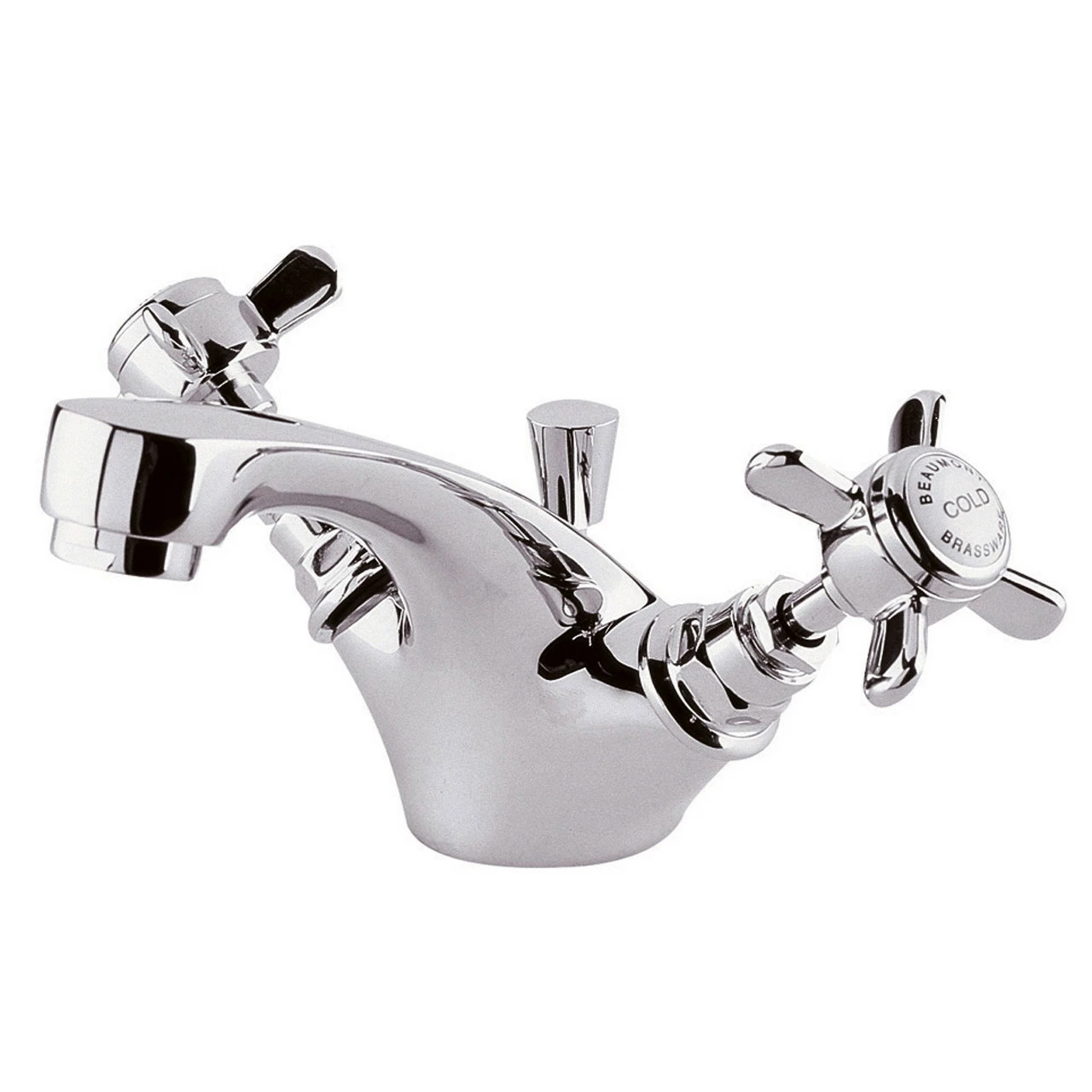 Nuie Beaumont Mono Basin Mixer Tap With Pop-up Waste - I345X 3 Nuie Beaumont Mono Basin Mixer Tap With Pop-up Waste - I345X
