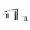 Nuie Binsey Polished Chrome Deck Mounted 3 Tap Hole Bath Filler - BIN333 -Bathroom Products Sales Store nuie binsey polished chrome deck mounted 3 tap hole bath filler bin333 45112.1666714361