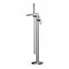 Nuie Binsey Polished Chrome Freestanding Bath Shower Mixer Tap - BIN321 -Bathroom Products Sales Store nuie binsey polished chrome freestanding bath shower mixer tap bin321 03918.1666714360